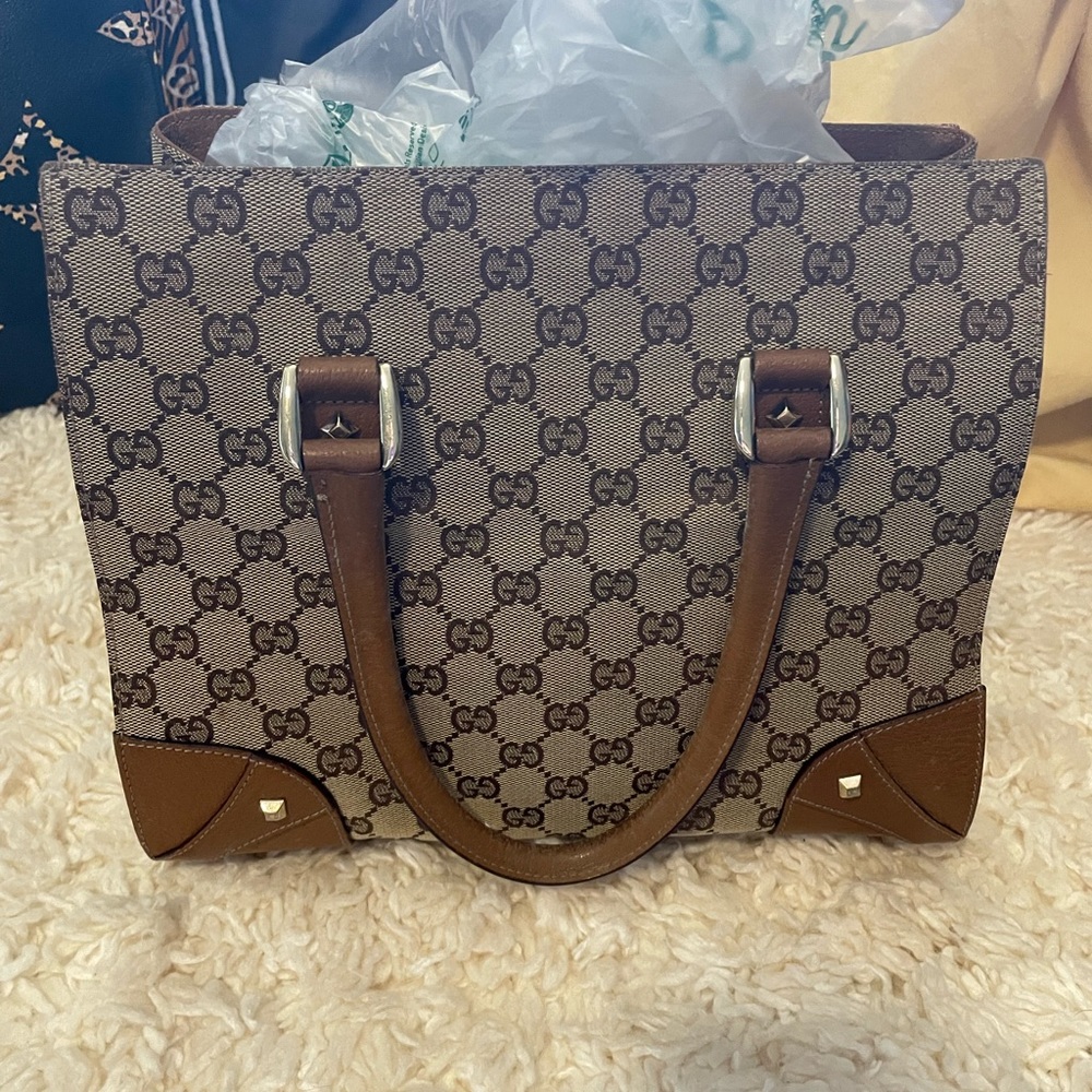 Gucci Vintage GG Bijou Canvas